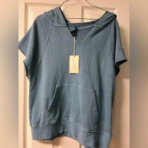 NWT!! Distressed Sleeveless Hoodie- Universal Thread Blue M